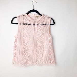 Mezzanine Lace Top. Size L